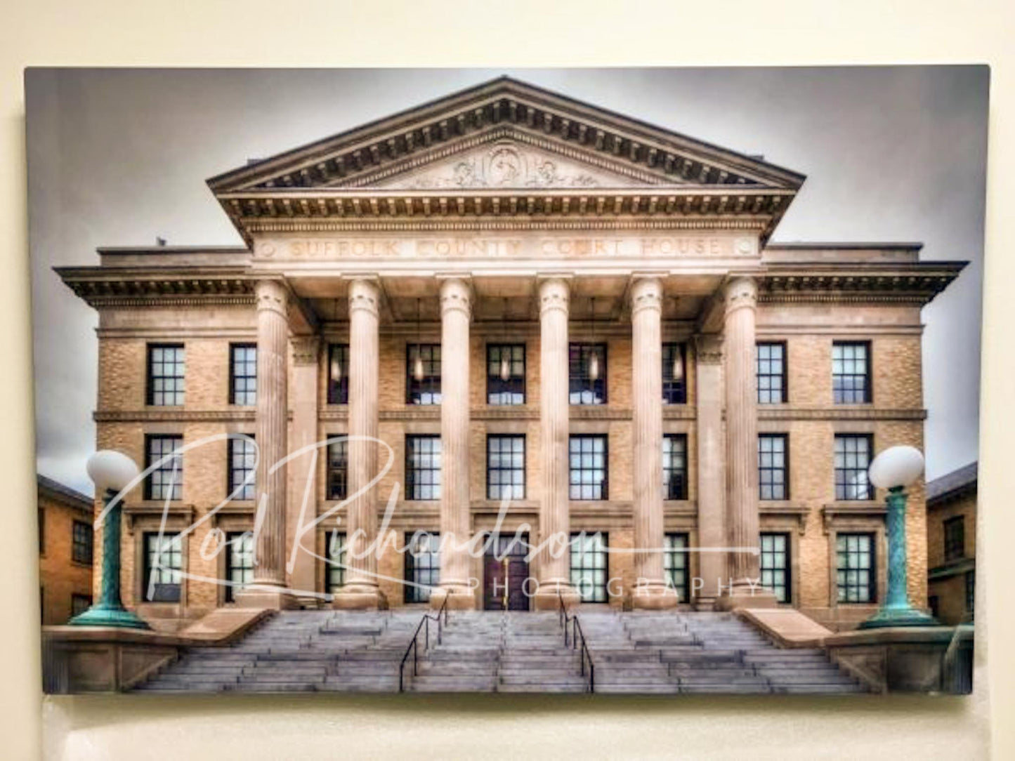 NYS Supreme Court Building Fine Art Metal Print LIMITED EDITION