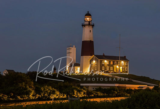 The Montauk Point Lighthouse Limited Edition  Metal Print