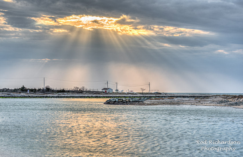 Mattituck Inlet Radiance Fine Art Print