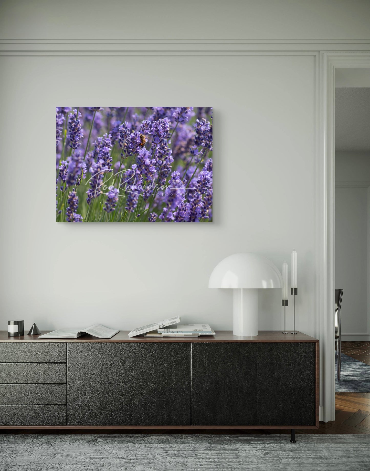 Lavender Horizons Fine Art Print