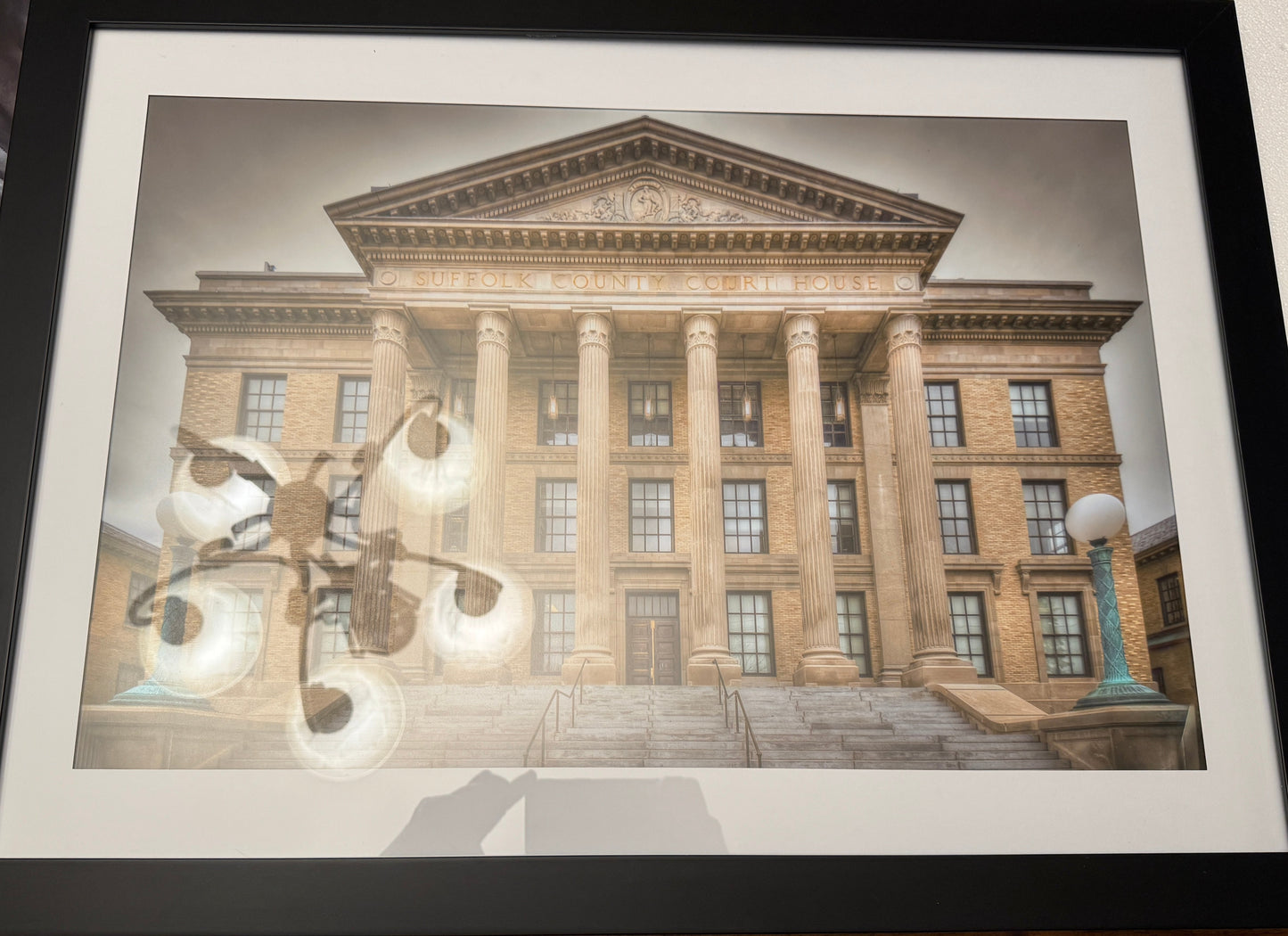 Suffolk County Supreme Court Building Riverhead NY Fine Art Print