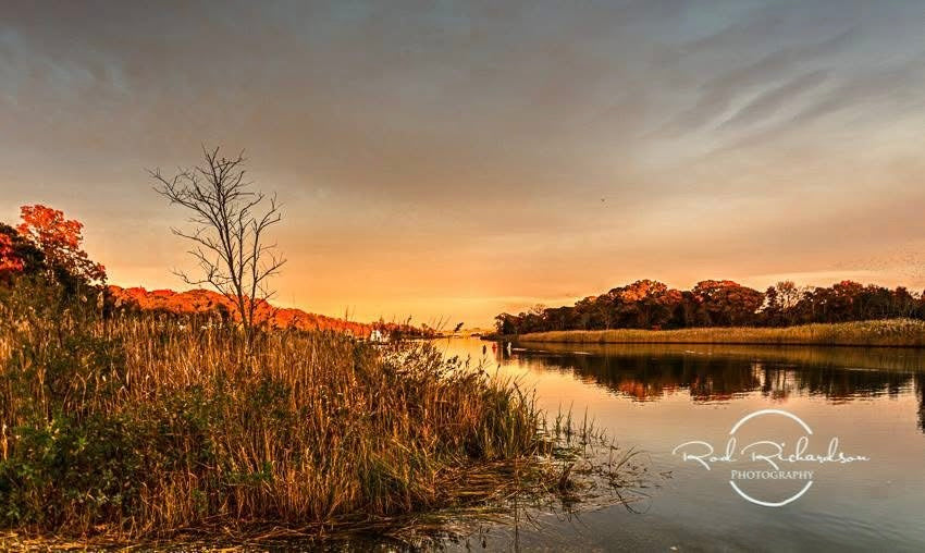 Peconic River – Golden Hour Fine Art Print