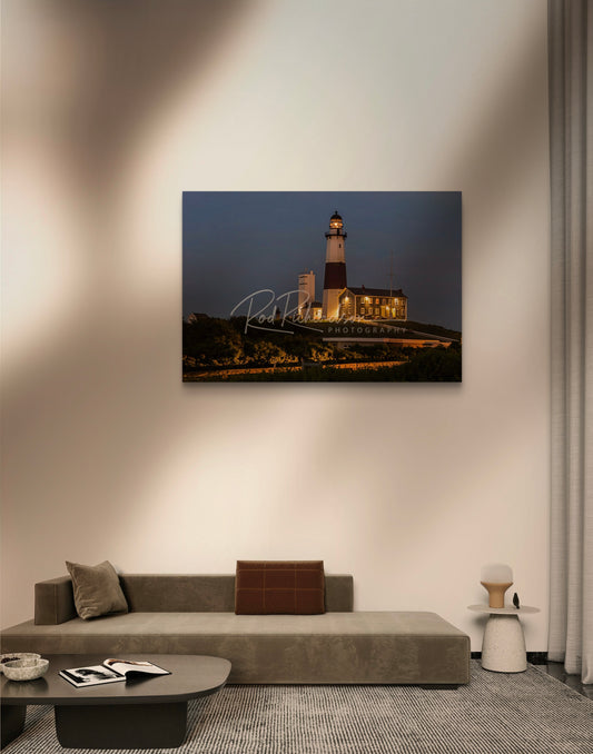 The Montauk Point Lighthouse Limited Edition  Metal Print