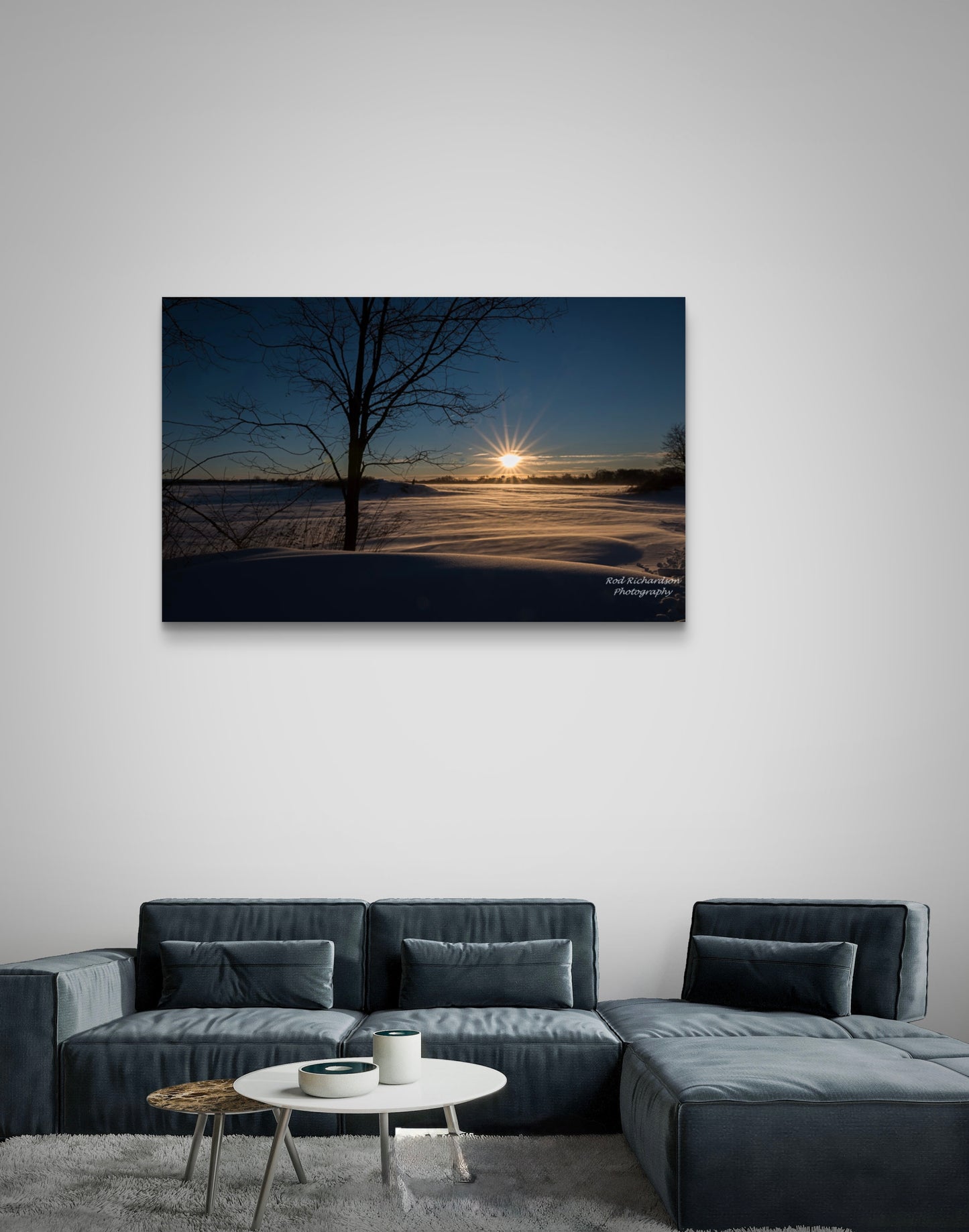 First Light on Winter Fields