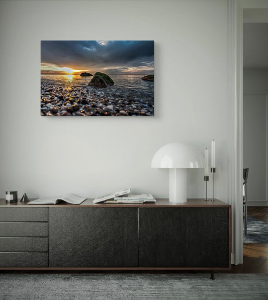 Wading River Rocky Sunset