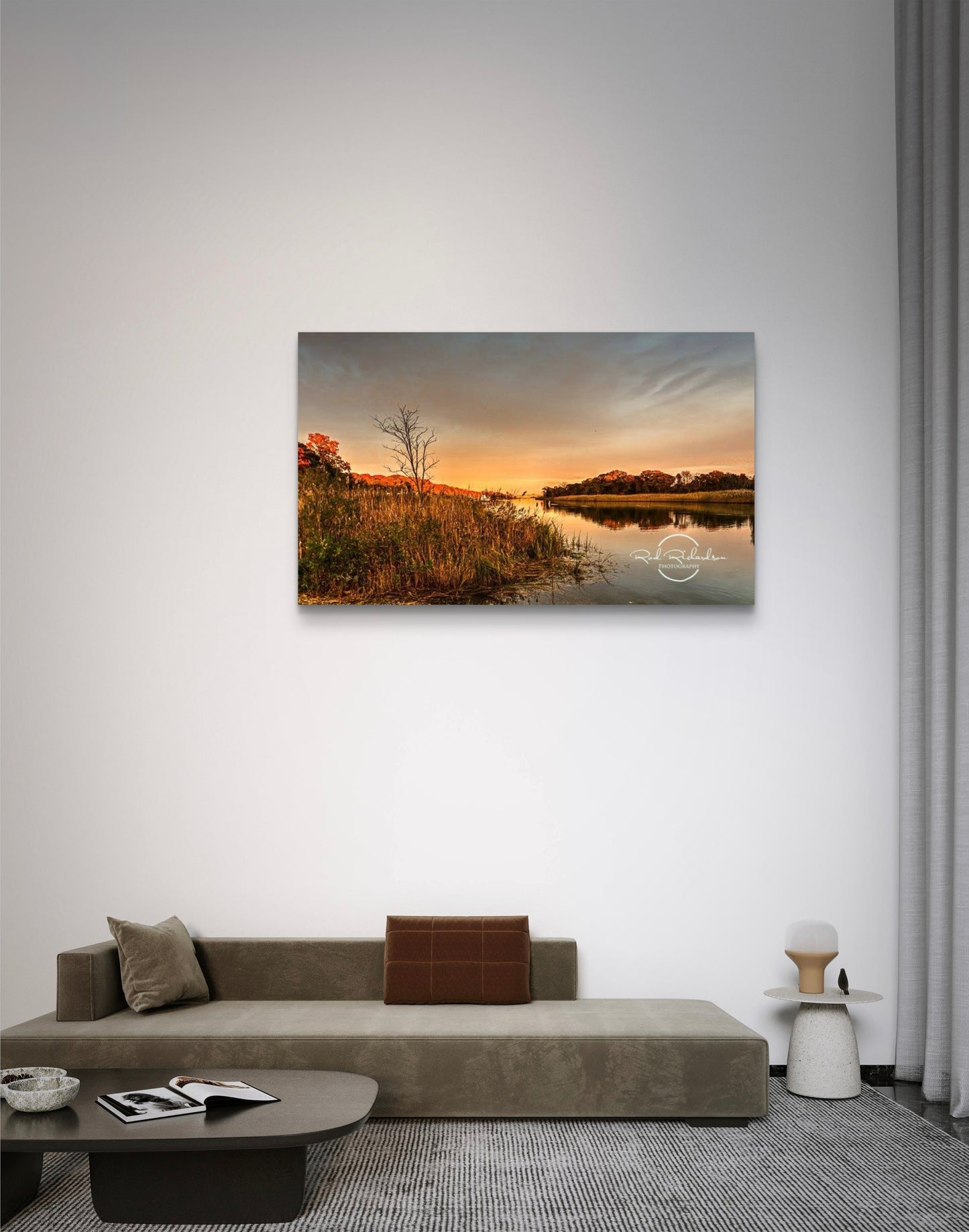 Peconic River – Golden Hour Fine Art Print