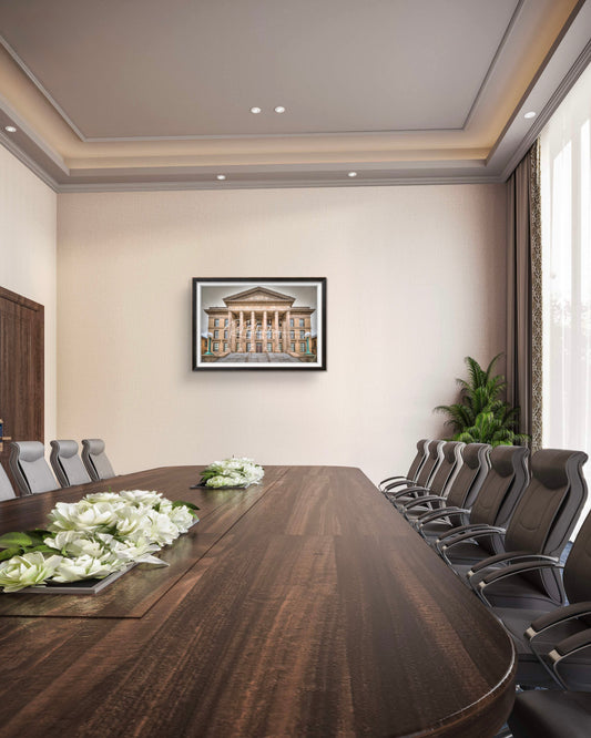 Suffolk County Supreme Court Building Riverhead NY Fine Art Print