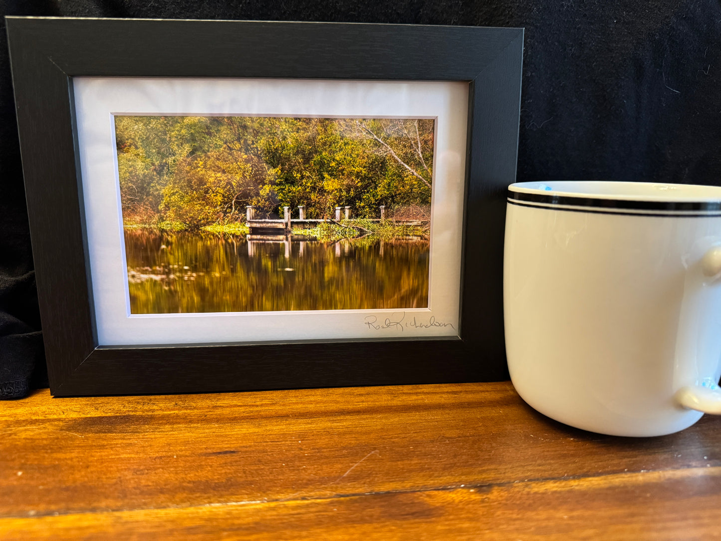 Autumn Serenity In Calverton Riverhead Fine Art Mini Print