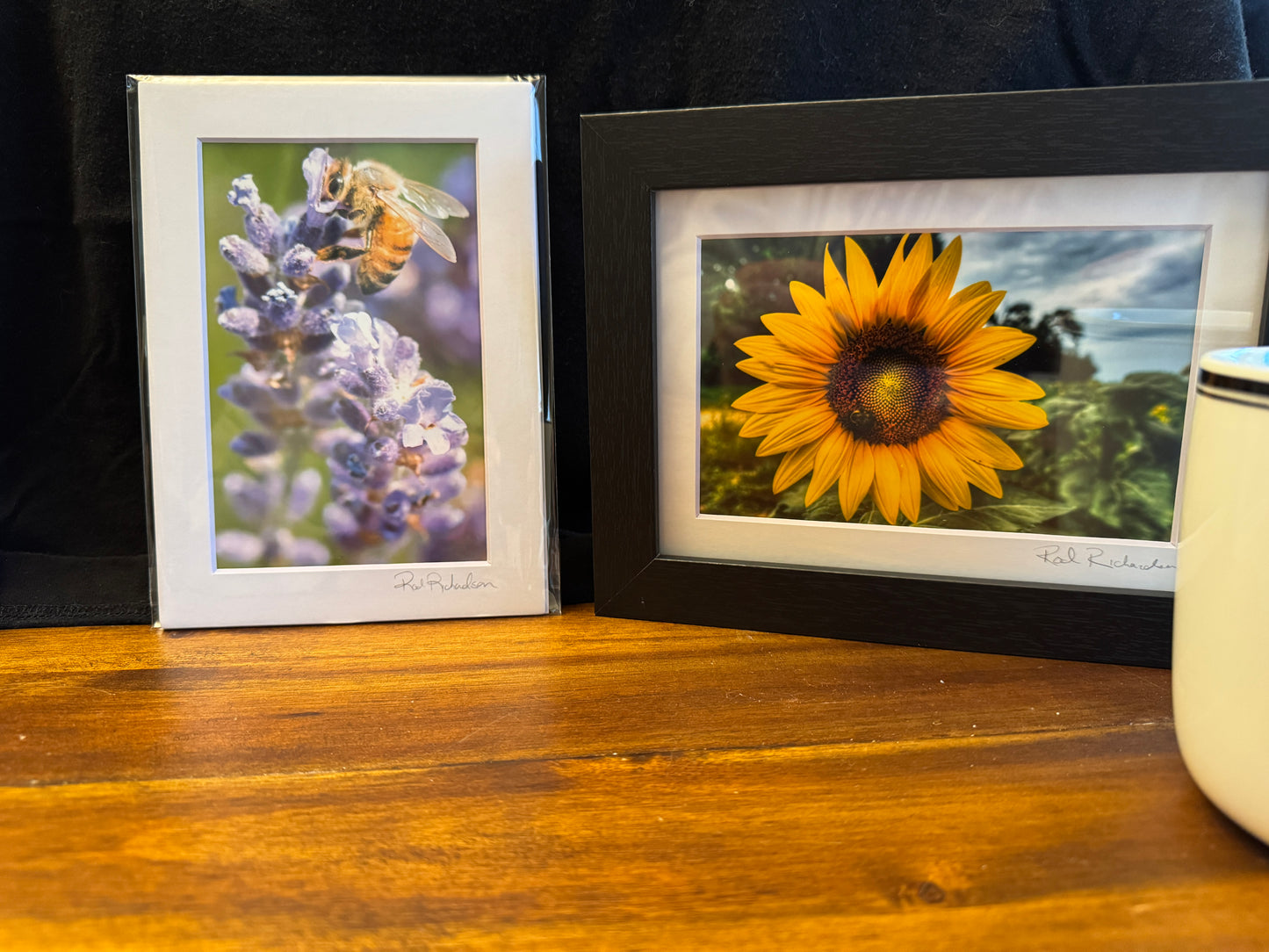 Up Close With A Honeybee Fine Art Mini Print