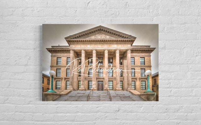 Suffolk County Supreme Court Building Riverhead NY Fine Art Print