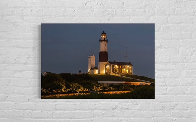 The Montauk Point Lighthouse Limited Edition  Metal Print