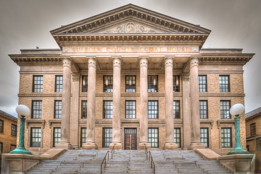 The Suffolk County Supreme Court Limited Edition Metal Print